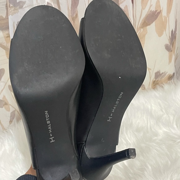 COPY - AUTHENTIC H BY HALSTON IVY STILLETO BOOTS SZ 8.5 - Picture 6 of 8